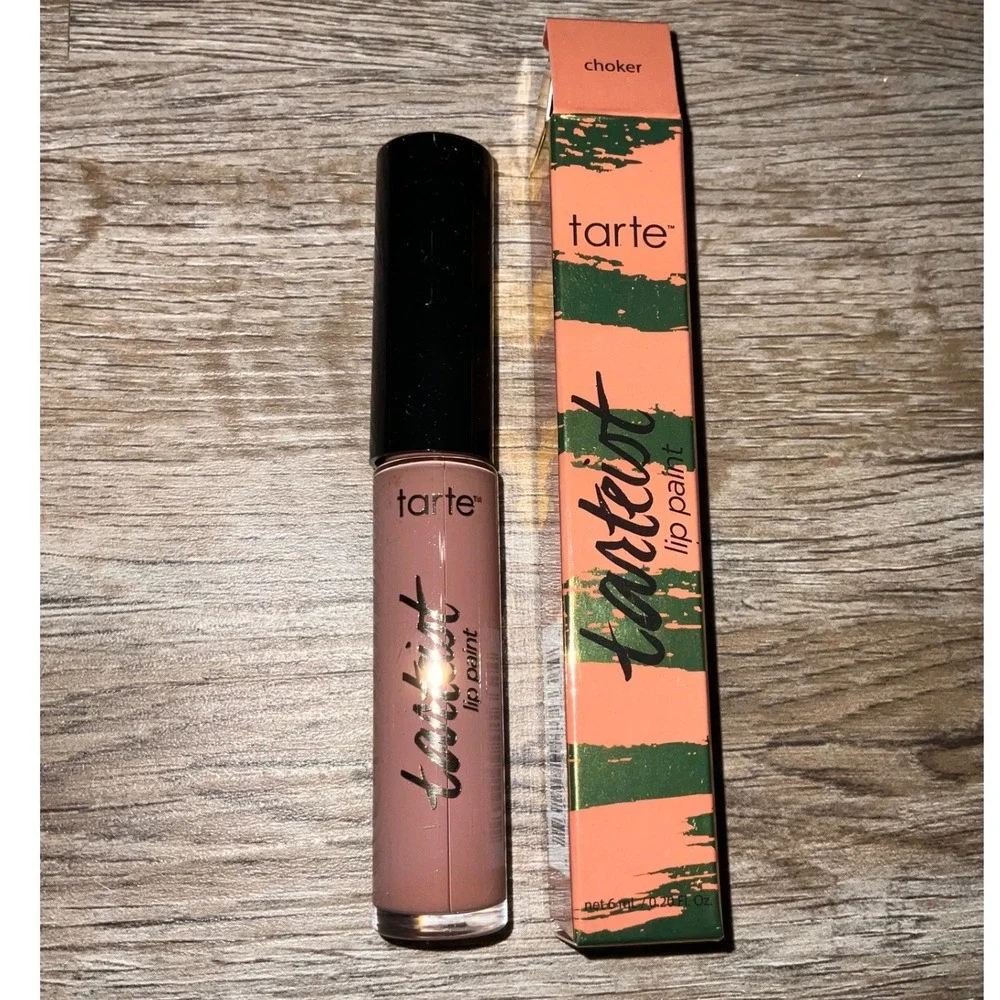 Tarte Lip Paint Choker Matte Liquid Lipstick Full Coverage Longwear New